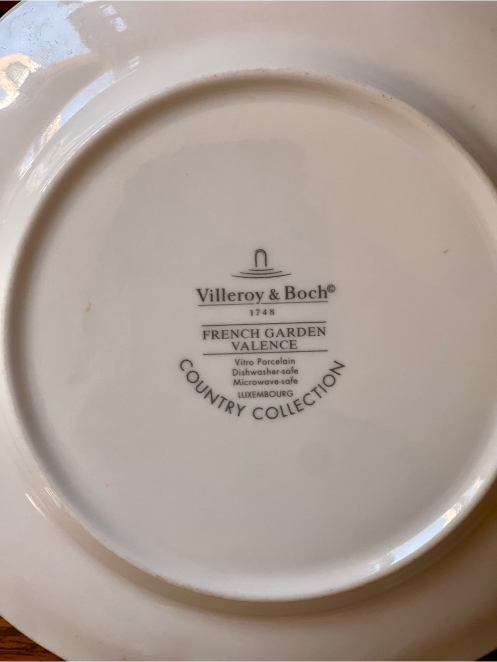 TwoVilleroy & Boch Lemon French Garden ‘Valence’ Salad Plates 8”Yellow and Green - Picture 4 of 4
